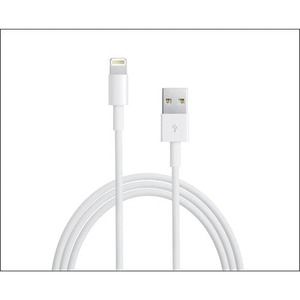 Apple - MD819ZM/A 6.6' USB Type A-to-Lightning Charging Cable - White